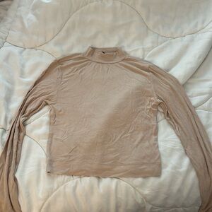 Mock neck top